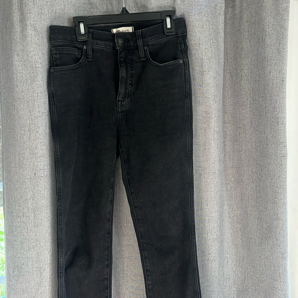 Black Madewell Skinny Jeans